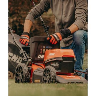 Echo battery self propelled lawn mower outlet